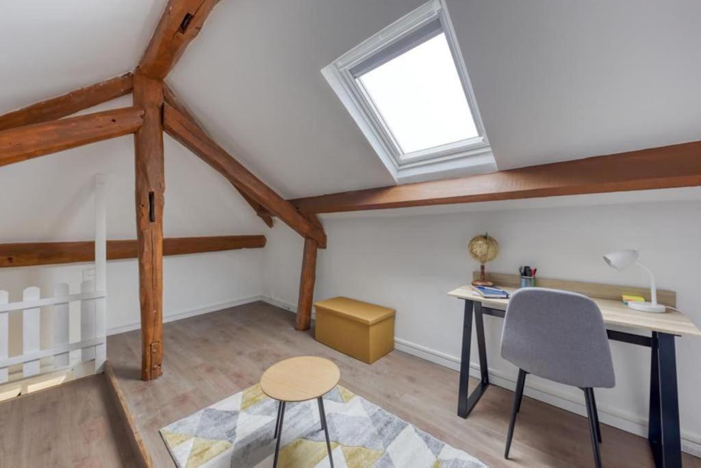 Charmant T3 En Duplex Saint-Brice-sous-Forêt Exterior photo