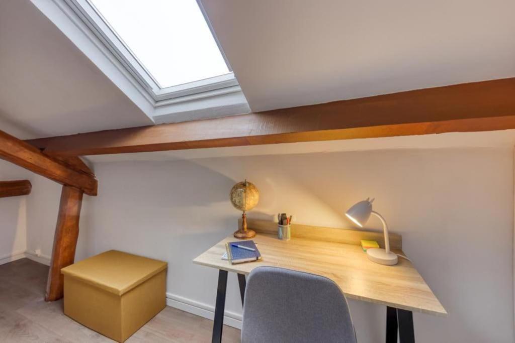 Charmant T3 En Duplex Saint-Brice-sous-Forêt Exterior photo